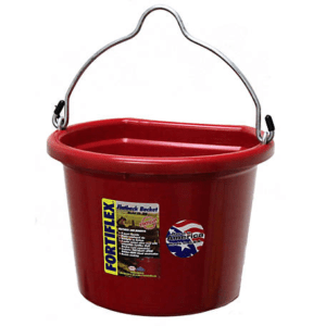 flat backed bucket